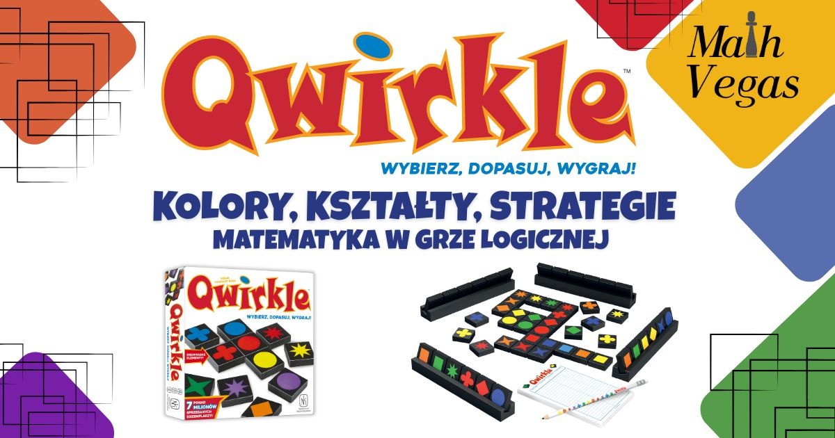 Ilustracja: Qwirkle - kolory, kształty, strategie. Matematyka w grze logicznej