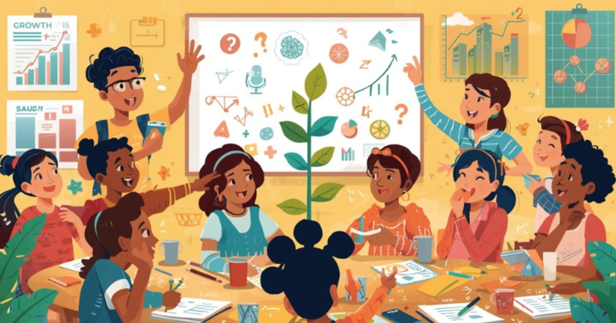 Ilustracja: Błąd a nastawienie na rozwój.