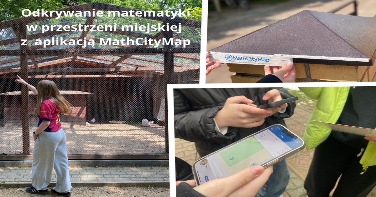 Ilustracja: Odkrywanie matematyki w przestrzeni miejskiej z aplikacją MathCityMap
